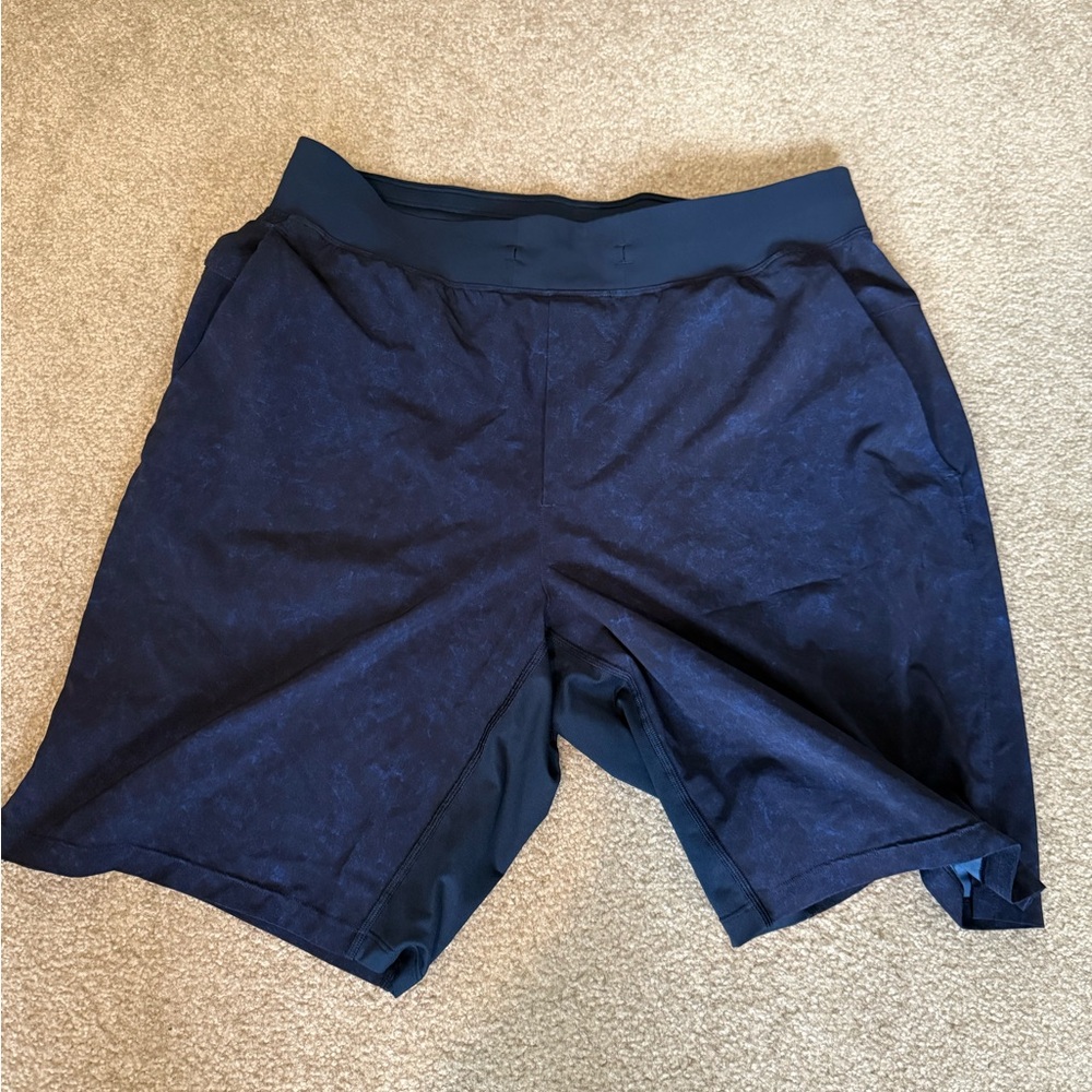 Lululemon Athletica Deep Blue Athletic Shorts